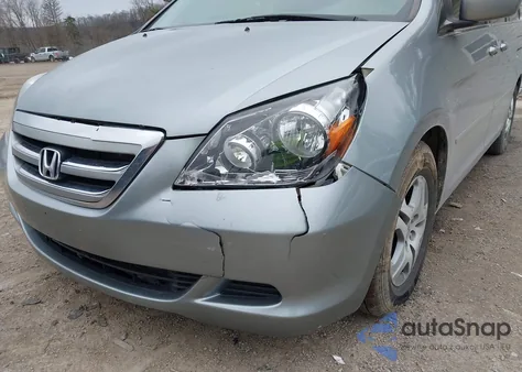 2007 Honda Odyssey Ex from USA, damaged, VIN 5FNRL38467B029537